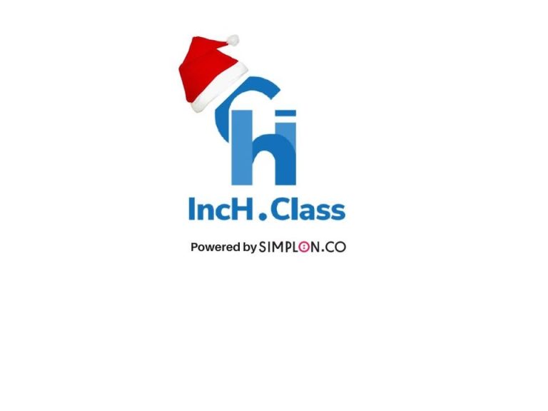 Bon mois de décembre à Tous… IncH Class Powered by Simplon.co