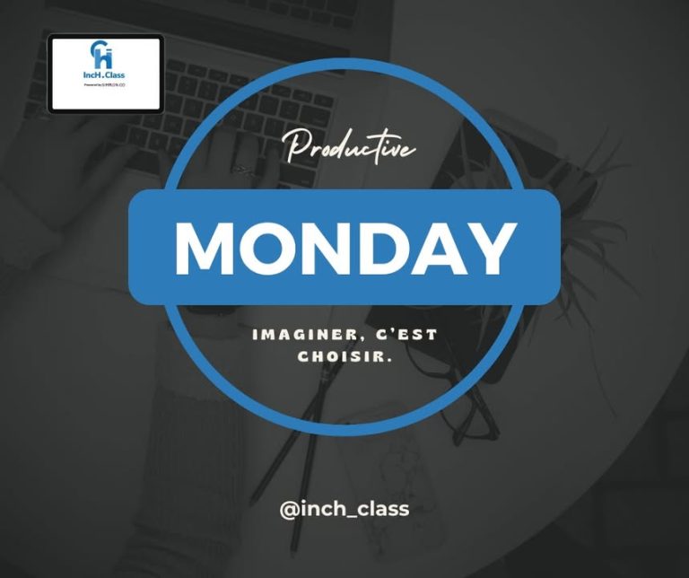 #E_INCH MONDAY MOTIVATION Choisissez de rêver, choisissez de souhaiter, et choisissez de…