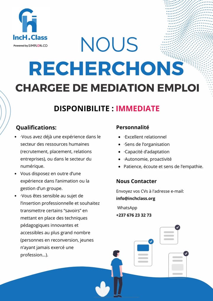 #E_INCH RECRUTEMENT Si vous êtes passionné par la transmission du savoir et…