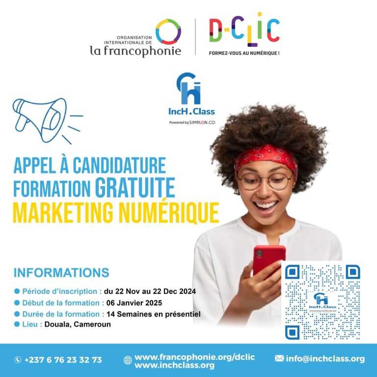 📢 Formation en Marketing Numérique Gratuite à Bonabéri, Douala ! Envie d&rsquo;explorer…