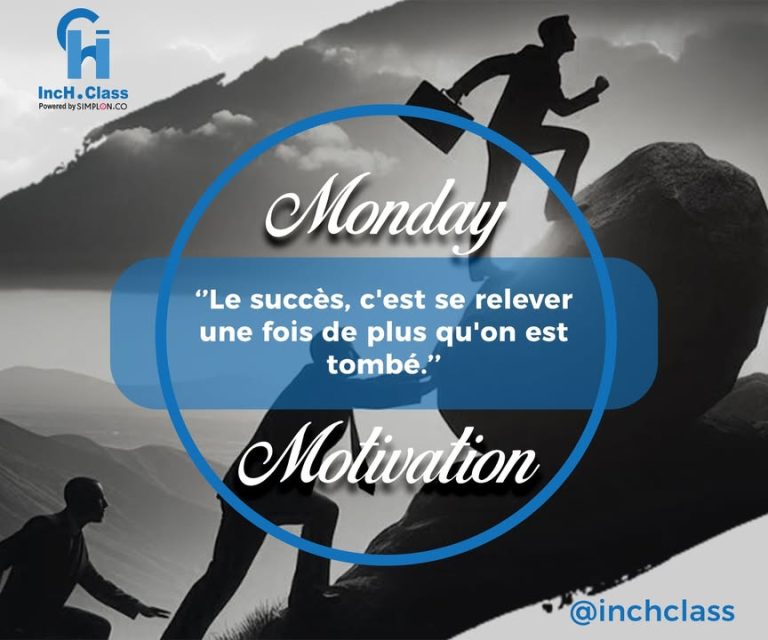 *Monday Motivation ✨*  » *Le succès, c&rsquo;est se relever une fois de…