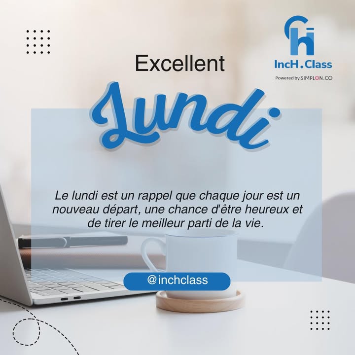 #mondaymood #IncHClass #formationprofessionnelle