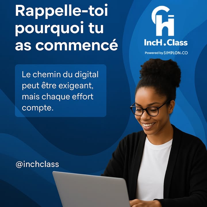 🔥 𝐑𝐚𝐩𝐩𝐞𝐥𝐥𝐞-𝐭𝐨𝐢 𝐩𝐨𝐮𝐫𝐪𝐮𝐨𝐢 𝐭𝐮 𝐚𝐬 𝐜𝐨𝐦𝐦𝐞𝐧𝐜𝐞́ ! Le chemin du digital peut…