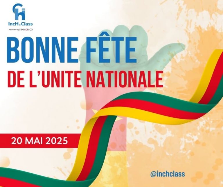 #FêteDeLUnité2025 #InchClass #CamerounDigital #JeunesseEngagée
