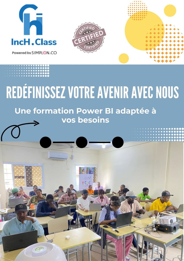 📊✨ Plongez dans la puissance de Power BI ! ✨📊 INCH CLASS…