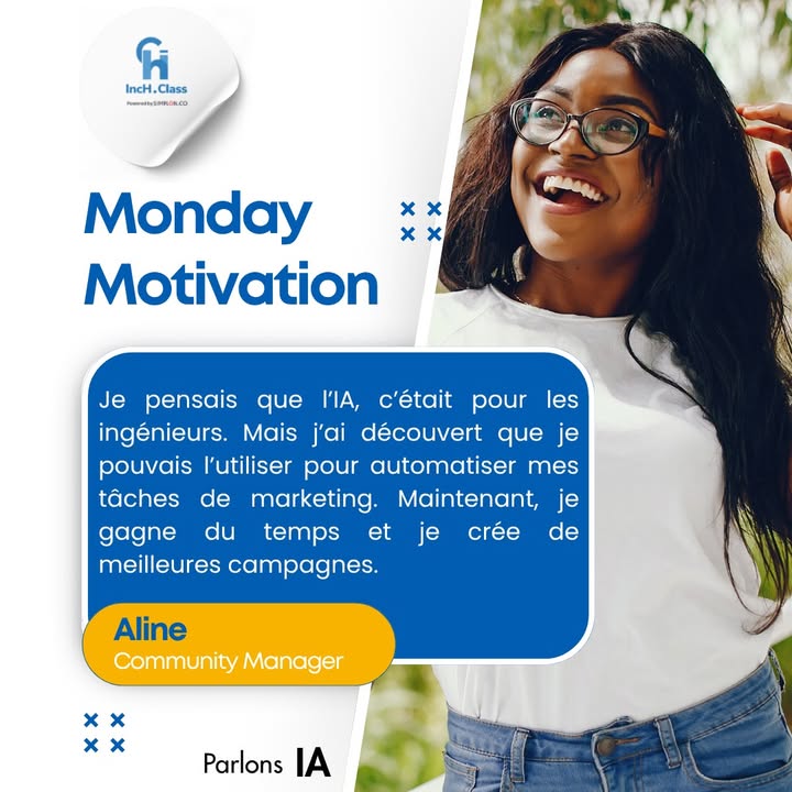 #ParlonsIA 👩🏽💻 “Je pensais que l’IA, c’était pour les ingénieurs. Mais j’ai…