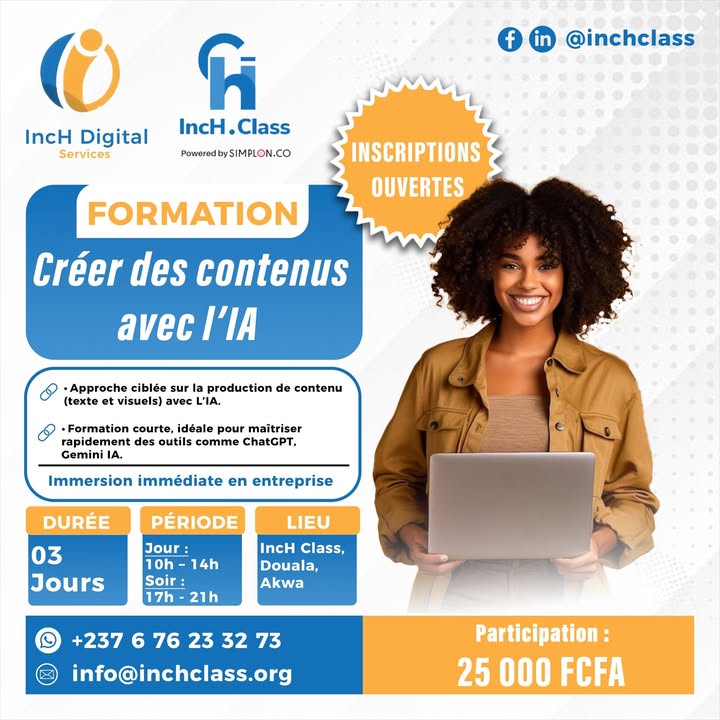 🚀 Nouvelles formations disponibles avec IncH Digital Services ! Vous souhaitez rendre…