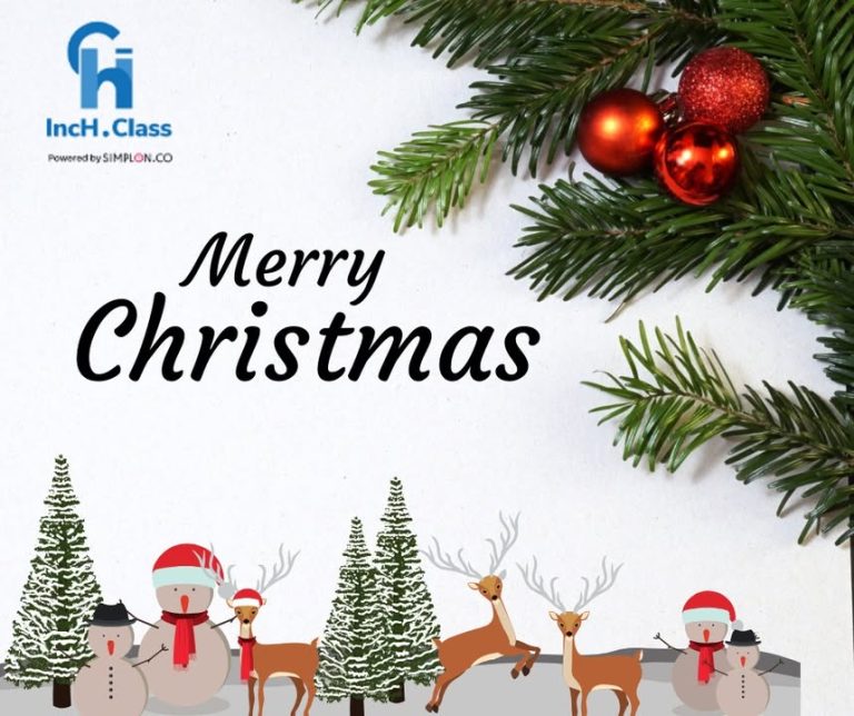 🎄 Toute l&rsquo;équipe IncH Class vous souhaite un Joyeux Noël à vous…