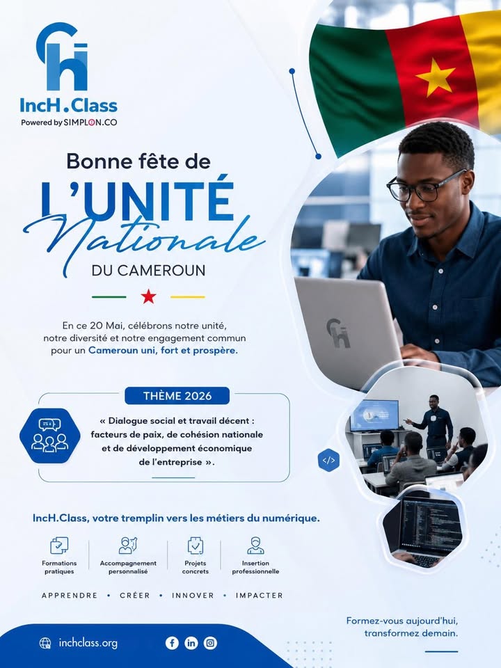 Bonne fête de l’unité nationale à tous ! #nation #fete #IncHClass #Douala…